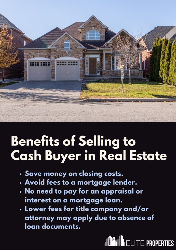 Selling house to cashbuyer